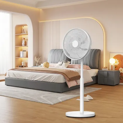 14 Inch Plastic Silent Standing Floor Electric Fan
