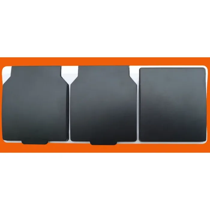 Enchufe europeo resistente al agua IP54 de 3 salidas (S33310)