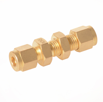 Ορείχαλκο διπλό Ferrules Metric Tube Fittings - Ένωση διάφραγμα 2mm έως 38mm
