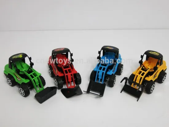 Promotional mini toys free wheel construction truck