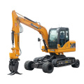 Jessie Rhinoceros Wheel Crawler Excavator X9 9 toneladas Excavador de rastreadores