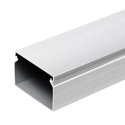 Custom 0.7mm Thickness Square Aluminum Alloy Electric Metal Cable Trunking Tray