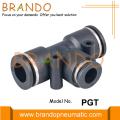 PGT Union Tee Pneumatic Reducer Push In Fittings