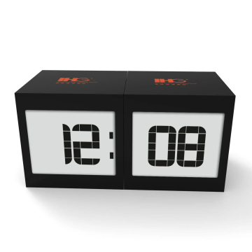 SWELL Branded NFC Magic LCD Square Alarm Clock with Voice Control Function