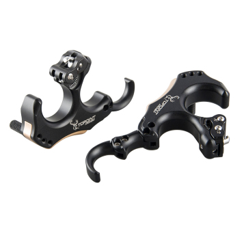 Professional Topoint Back Tension Release (TP460) for Archery: Customizable 3/4 Fingers Level, Automatic Saddle & Target Connection System - OEM/ODM Available