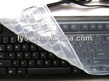 flexible silicone keyboard skin cover for desktop,silicone keyboard cover for lenovo