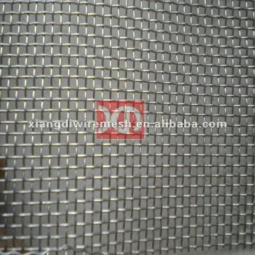 Black iron crimped wire mesh/cloth