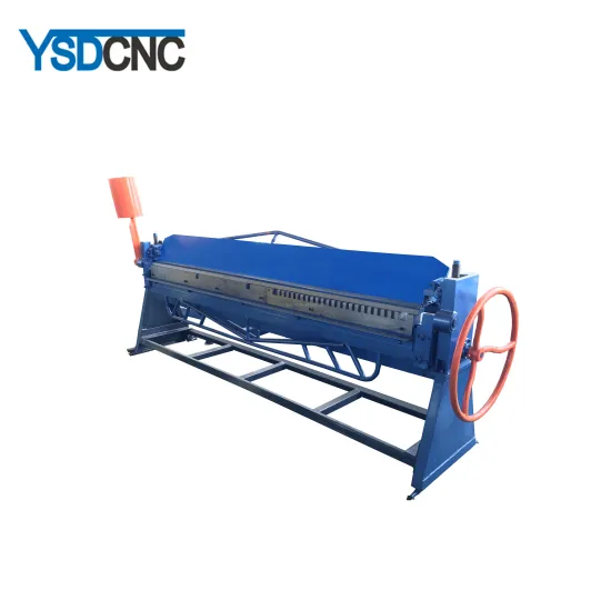 TDF Manual Duct Flange Folding Machine for Aluminum HVAC Air Duct Square Tube