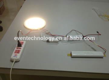 Emergency transformer and 12V 3Ah Ni-MH battery pack for 30W Led panel