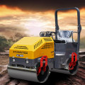 Easy to operate 0-6km/h vibrating diesel rollers