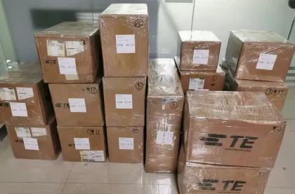 TE Connectivity Tyco 4 POS 10.16mm Crimp ST Panel Mount Headers & Wire Housings - In Stock Connectors