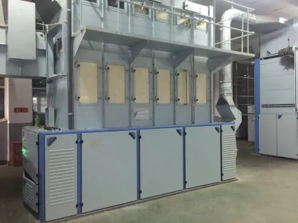 Continuous Dust Suction Device for Textile Spinning Machines