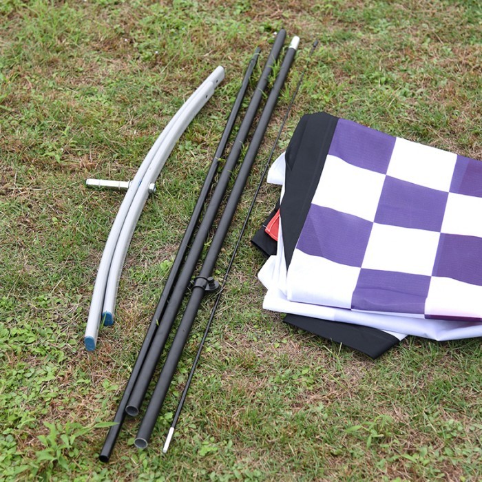 Gemfan race flag 3.6m Large Logo