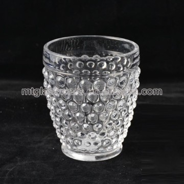 2015 hot sale Elegant modelling whiskey drinking glasses with bead