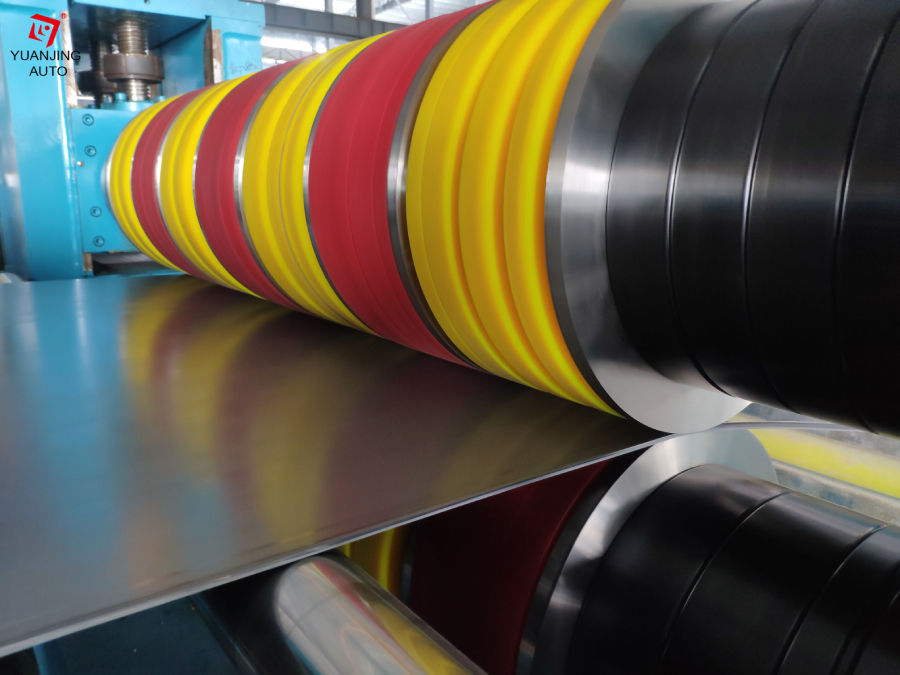 Slitting Rewinding Steel Coil Slitting Machine Unit