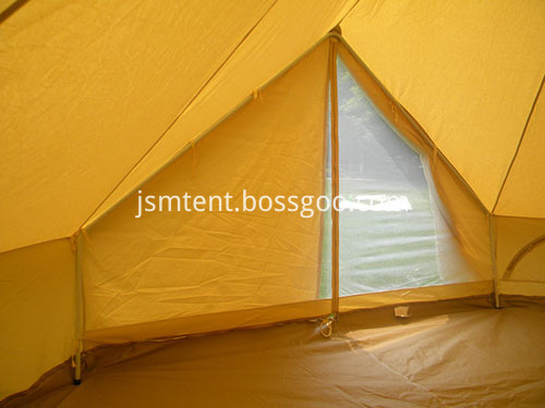 Canvas Bell tents with Zipped Groundsheet
