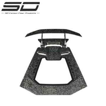 SD Carbon Fiber Rear Bumper Grill for Lamborghini Huracan LP610/580 Performante