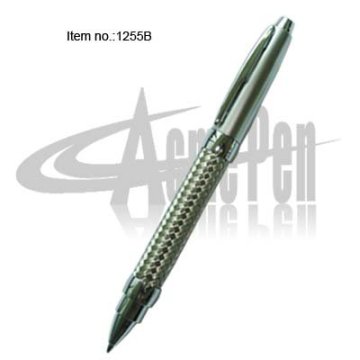 52gram Metal Heavy Pen Hardware Fabric Braid Ballpoint Pen Classic Design and Popular Braid Promotion Ball pens