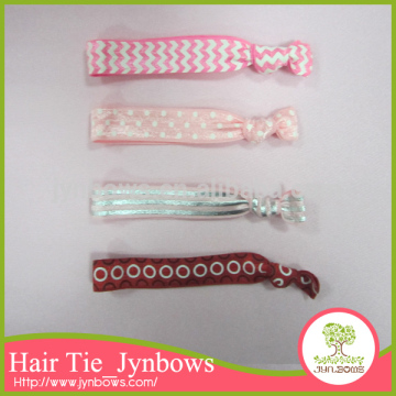 Beautiful elastic ribbon for hair ties/custom wholesale elastic hair ties