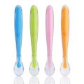 Food Grade Baby Silicone Soft Spoons Feeding