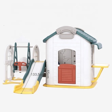Bestseller multifunktionaler Kinder im Indoor-Spielplatz für Kinder: Rutsche, Schwung und mehr-hochwertige Plastikspielzeugausrüstung für Kinder