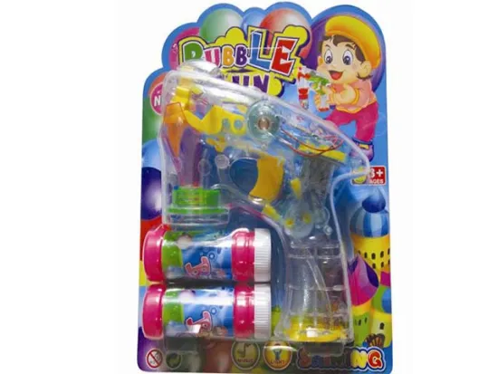 BUBBLE GUN W/FLASHING LIGHT&MUSIC