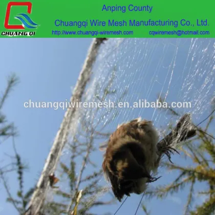 Black cheap uv anti bird net/black mist network/bird capture network/live bird trap net