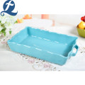 Fashion Style Colorful Baking Pan Ceramic Bakeware Tableware