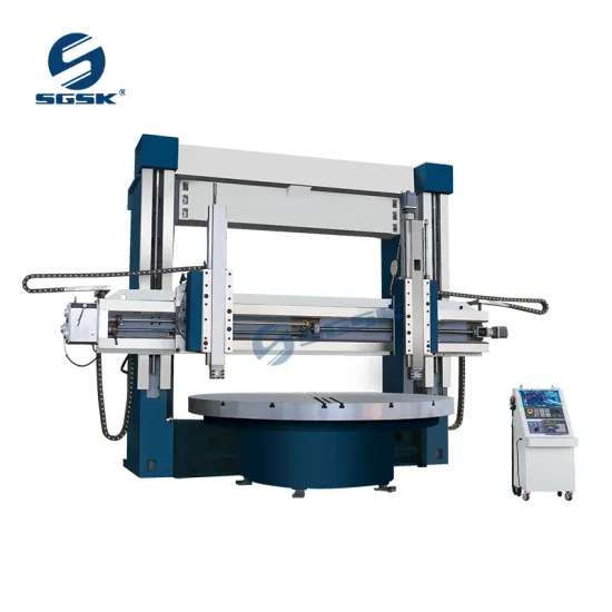 Double Column Vertical Lathe Machines C5225 C5232 C5240 C5250 - Vertical Type Metal Manual Lathes