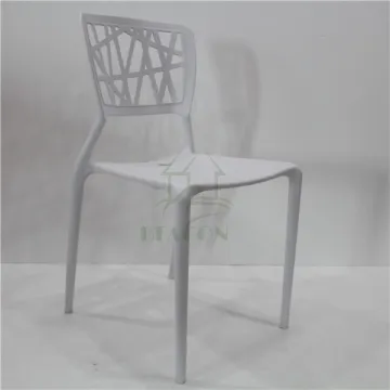 modern plastic aremless stackable Viento dining chair
