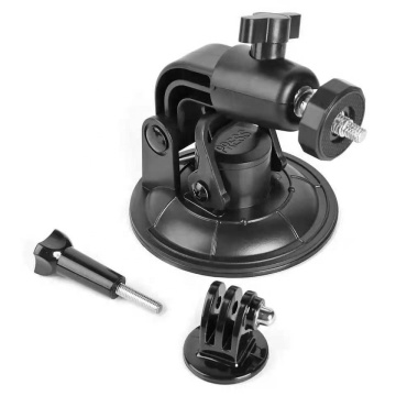 Title: "GoPro Accessories - 9cm Car Mount with Windshield Suction Cup