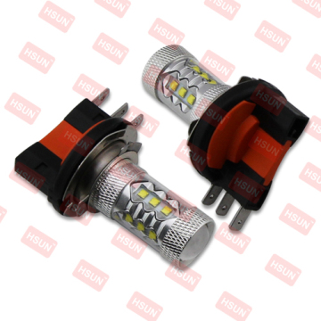New update 9-32V H15 car led 80w cree fog lamp spotlight