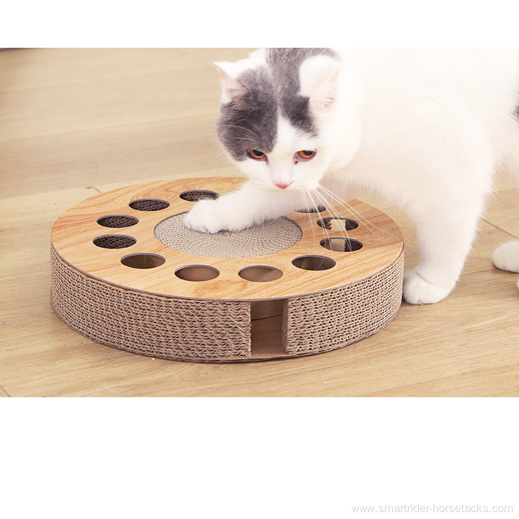 Round Shape Multipurpose Corrugated Cat Cardboard Cat Scratching Board