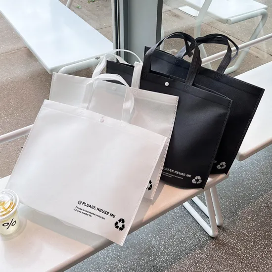 Simplicity Recyclable Portable Custom Non Woven Gift Bag