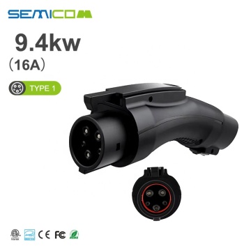 Manufacturer Original Type 1 EV Charging Car Adapter 48A SAE J1772 Connector
