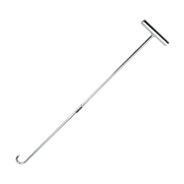 Heavy Duty J Hook 32" Solid Steel Chrome Plated 5th Wheel Pin Puller