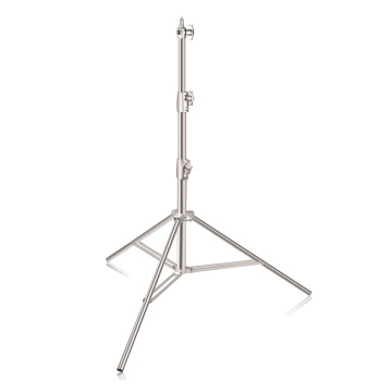 Adjustable Stainless Steel Photo Studio Light Stand 200cm/2m Tripod for Video Camera Accessories