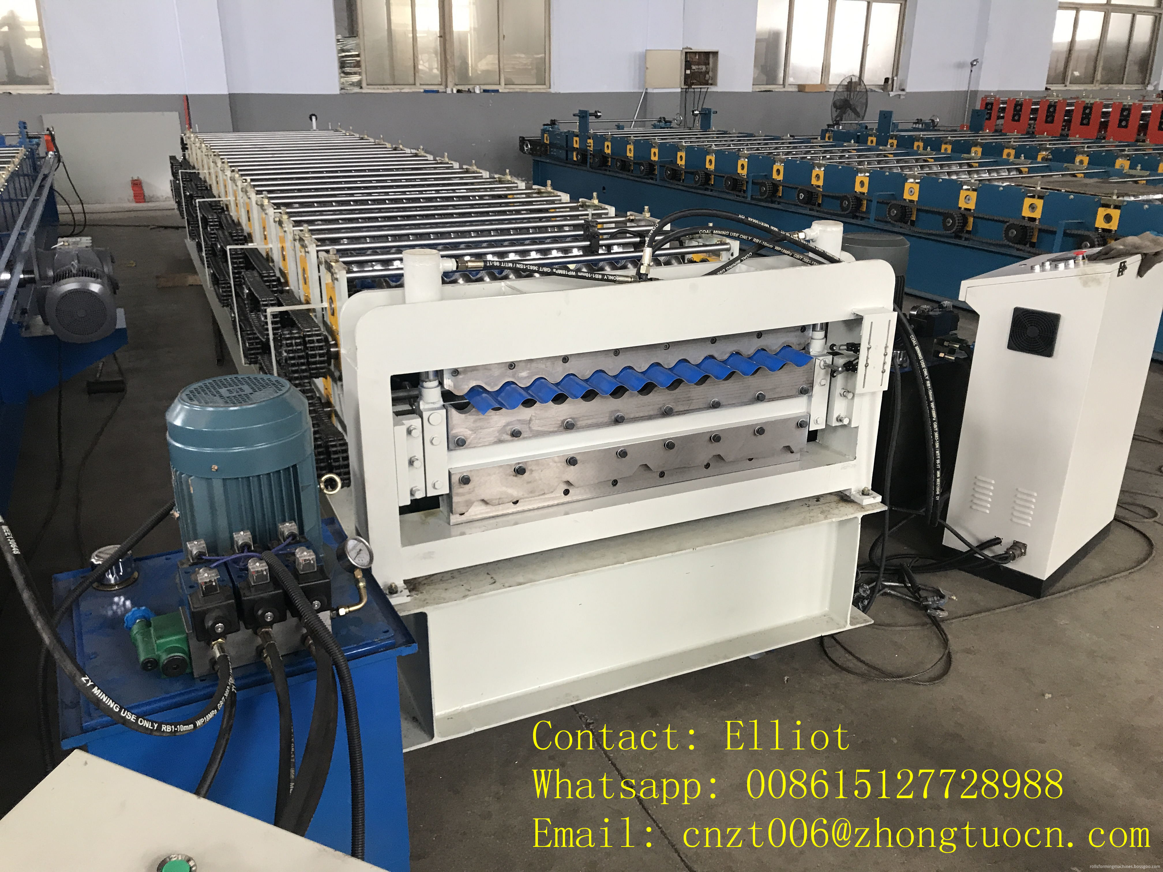 Double layer roofing tile machine (4) Double layer roofing tile machine (4)