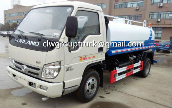 FOTON Forland 4X2 16Tons Water Tank Truck