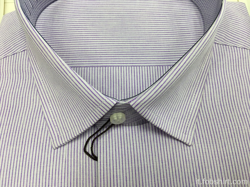 Camicia da lavoro a righe in cotone