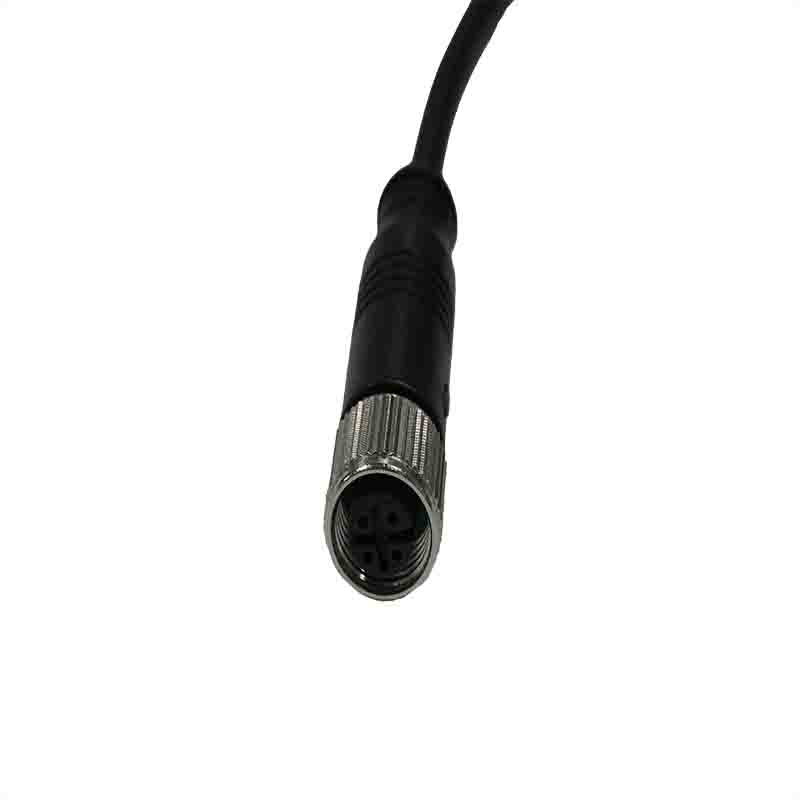 Custom OBDII 16Pin Male to M12 4Pin Waterproof Female Cable