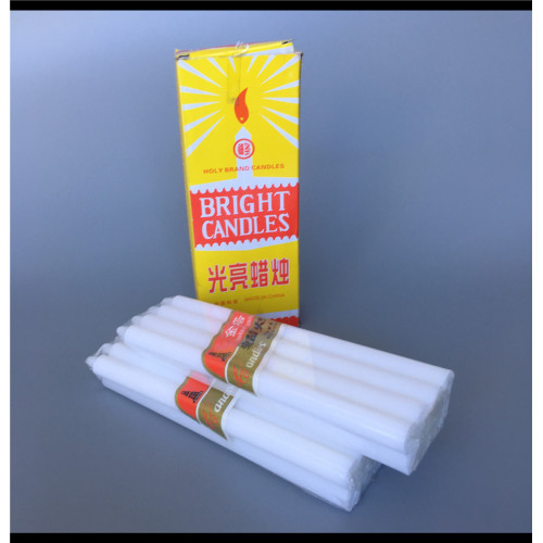 yellow box bright candle white household Africa