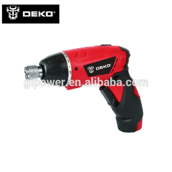Power Tool Portable 3.6V mini cordless Screwdriver mini rechargeable battery screwdriver GSD3.6/1 DEKO