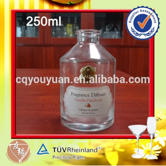 250ml round aroma diffuser bottle for essential oil