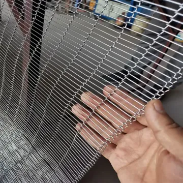 Food Grade 304 Stainless Steel Flat Flex Wire Mesh Conveyor Belt for Bread Baking