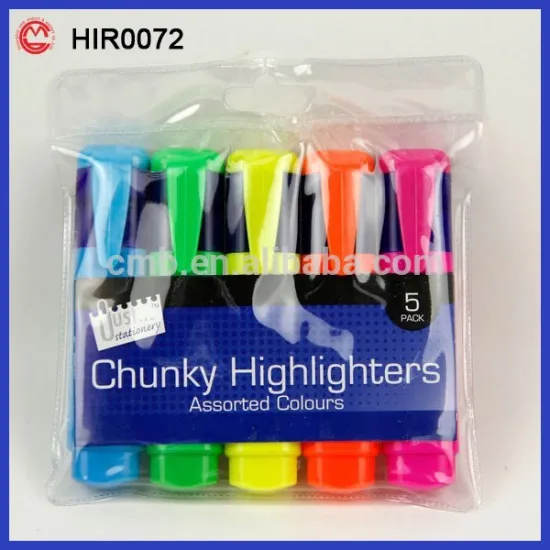 5 colors highlight good price marker nib