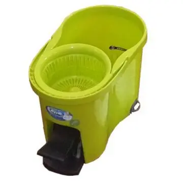 Household Tool Magic spin Mop on foot