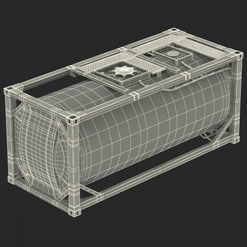 20ft ISO tankı sıvılaştırılmış doğal gaz