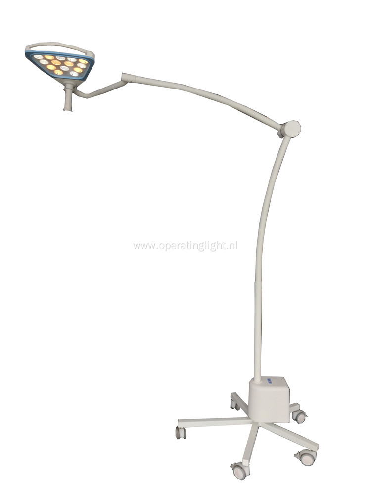 portable led examination lamp with castors