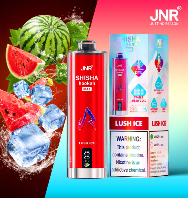 JNR Sekali Pakai E-Hookah Shisha Hookah MAX 22K